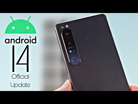 Sony Xperia 1 IV Android 14 Update
