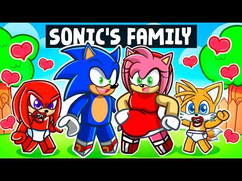 Sonic Starts A FAMILY In Roblox Snapchat!