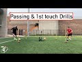 Loads of Football Training Drills for Passing & 1st Touch | Joner Football