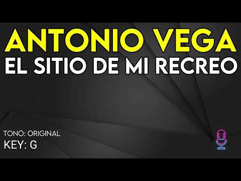 Antonio Vega - El Sitio De Mi Recreo - Karaoke Instrumental