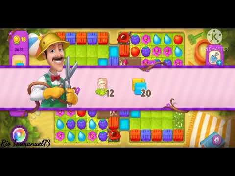 GARDENSCAPES LEVEL 3631 SUPER HARD || Gameplay