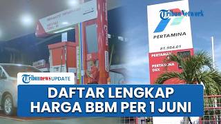 Daftar Harga BBM Pertamina per 1 Juni 2026 se-Indonesia: Pertamax Turbo Naik, Harga Subsidi Tetap