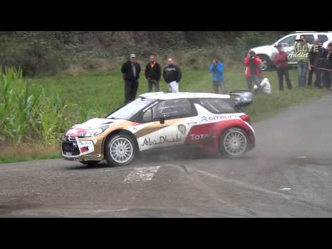 Sebastien Loeb on the limits - Tests for France Alsace 2013 [HD] Rallye-Addict.com