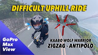 Kaabo Wolf Warrior 11 | Uphill Ride But Caught on Traffic | GoPro Max | FPV