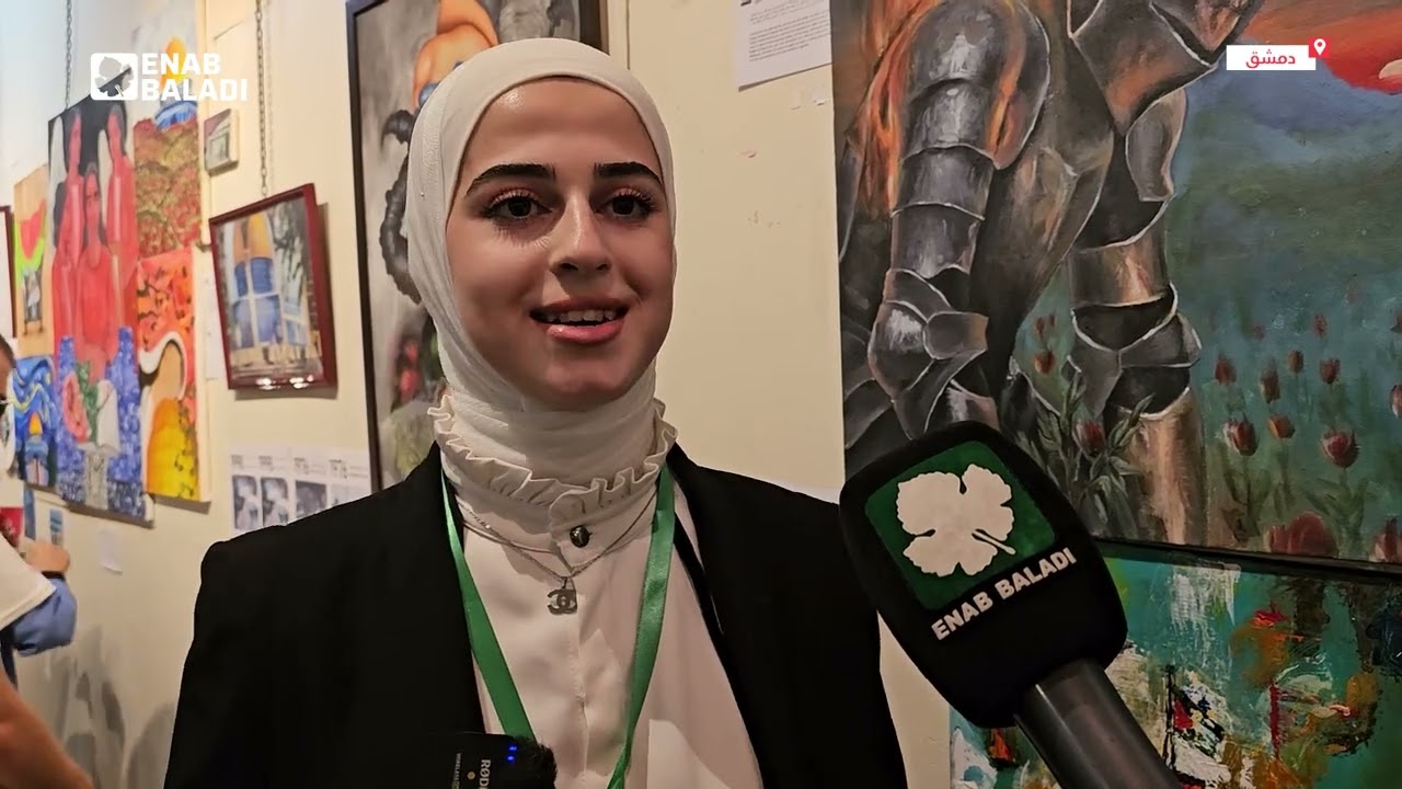 دمشق.. معرض يجسد القضية الفلسطينية بأعمال فنية