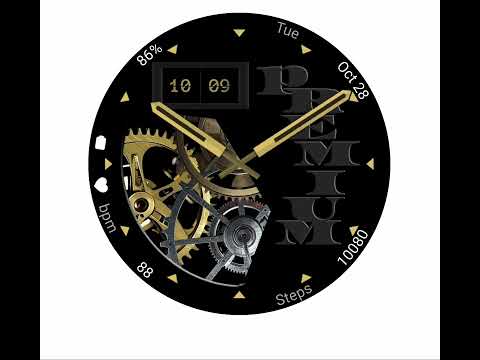 Gear (animated) - Watch Face