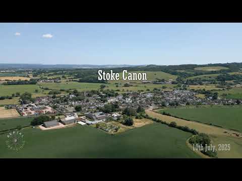 STOKE CANON ACROSS TO BRAMPFORD SPEKE (Video, 10.07.25)