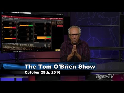 Daily Stock Market Recap by Tom O'Brien October 25th