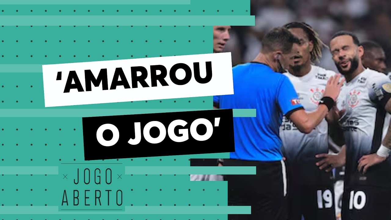 “Amarrou o jogo”: Ronaldo Giovaneli detona arbitragem em eliminação do Corinthians na Libertadores
