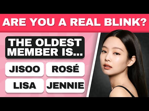 BLACKPINK QUIZ: ARE YOU A REAL BLINK? 🖤🩷 | KPOP GAME 2024