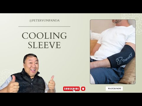 Hot and cold elbow pack, rubber, medium