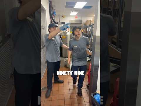 Someone Orders 99 Burgers at Closing Time 🤣 #shorts