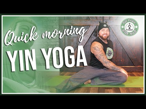 15 min Short Morning Yin Yoga | No Props & Beginner Friendly