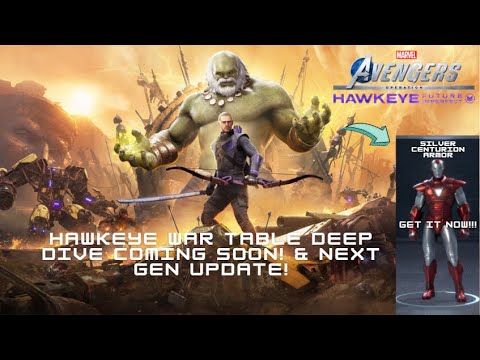 Marvel's Avengers: Hawkeye War Table Deep Dive in 3 WEEKS | Next Gen Update | Silver Centurion Armor