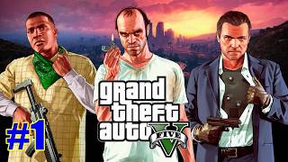 #1【アクション】ブルーの「グランド・セフト・オート V」クリアまでの道のり