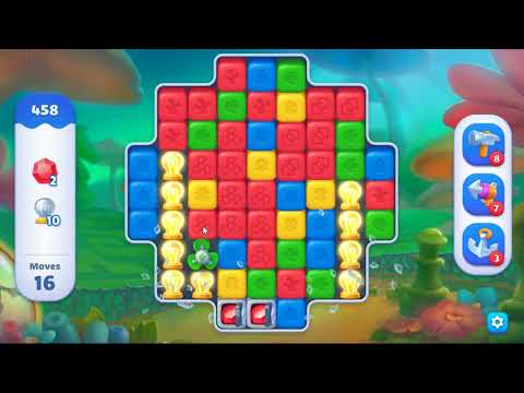 Fishdom Blast Level 458 - NO BOOSTERS GAMEPLAY 🐠 | SKILLGAMING ✔️