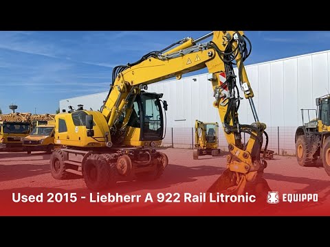 Used 2015 - Liebherr A 922 ZW (with railway-permit) | Used Railroad Excavator | equippo.com |