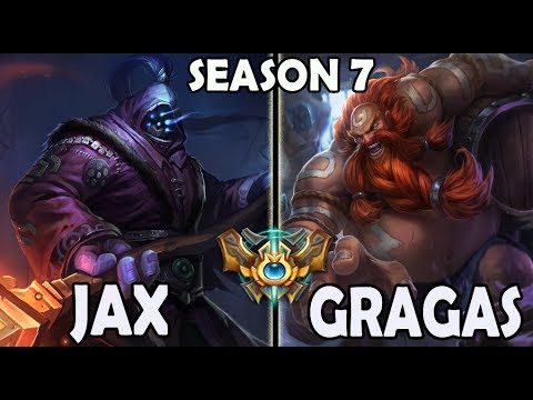 Best Jax Korea vs Gragas TOP Ranked Challenger