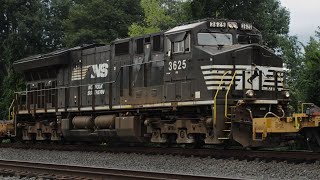 Some catches on the NS Pittsburgh Line ft NS 3625 and Amtrak
