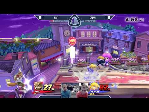 Sm4sh@Mines 81 - Plat (Fox) Vs. Cream (Peach) - Winners Round 2