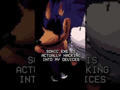 SONIC.EXE GAME HACKED MY PC#sonic #exe #sonicexe #scary #horror #reallife