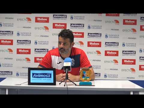 Rueda de prensa de Mere previa al CF Fuenlabrada-Pontevedra