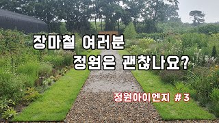 장마철 정원은 어떤 모습일까요?  -정원아이엔지 #3-