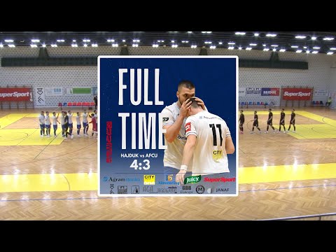 MNK Hajduk 4:3 AMNK Universitas - kvalifikacije za SuperSport HMNL 2024/25 (polufinale, 1. utakmica)