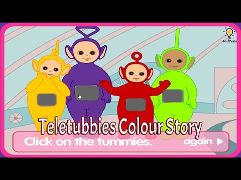 Teletubbies Colour Story - Educational Games #learning #colors #toddlers #kidslearning #teletubbies