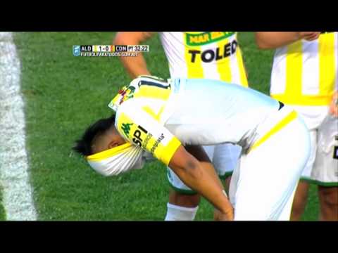 Martínez perdió los estribos. Aldosivi 1 - Crucero del Norte 0. Fecha 24. Primera División 2015. FPT