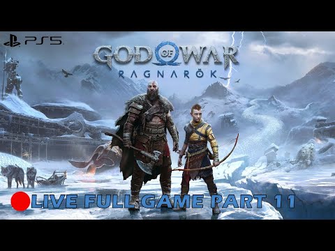God Of War: Ragnarok 🔴LIVE (FULL GAME) Walkthrough Gameplay Part 11 - (PS5)