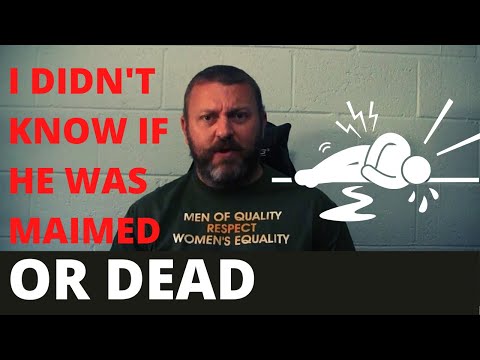 A Fight in the San Quentin State Prison Showers