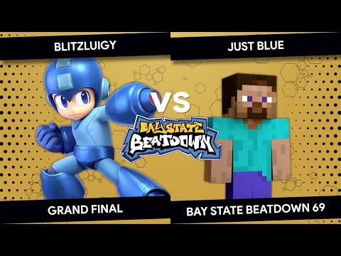 Bay State Beatdown 69 - Blitzluigy (Mega Man) vs. Just Blue (Steve) - Grand Final