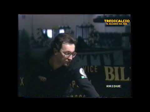 ROSANNA vs VOLANTE 1^Prova Campionato Italiano Biliardo 1993 GAMBOLO' @TREDICALCIO