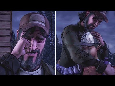 Clem Hugs vs Don't Hug Kenny -All Choices- The Walking Dead
