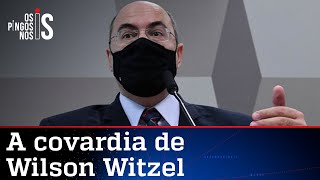 Witzel amarela e foge da CPI para não dar explicações