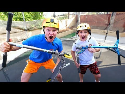 ULTIMATE GAME OF TRAMP SCOOT! Rocco Piazza VS Claudius Vertesi