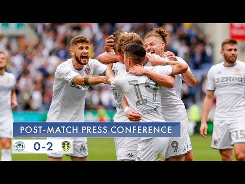 Marcelo Bielsa reaction | Wigan Athletic 0-2 Leeds United | EFL Championship