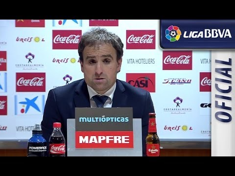 Rueda de Prensa | Press conference de Arrasate tras el UD Almería (4-3) Real Sociedad - HD