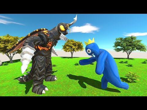 Who Will Win? Megalon vs Rainbow Friends Blue - Animal Revolt Battle Simulator