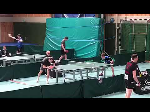 Tischtennisspieler der VETTS-SCHULE J.Stahl gewinnt gegen Velling bei LM Herren 2019
