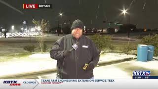 TxDOT Crews Monitor Brazos Valley Roads Ahead of Freezing Temps