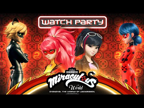 Capa de MIRACULOUS WORLD |  Xangai, A Lenda de Ladydragão  Episódio completo | WATCH PARTY