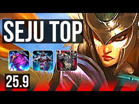 SEJUANI vs RENEKTON (TOP) | EUW Master | 25.9