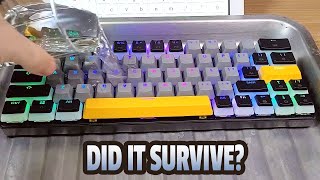This is an IPX4 Waterproof Keyboard! - Tezarre TK-63 Review !