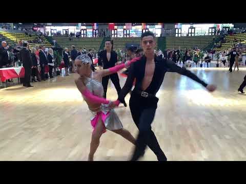 RUMBA - FRANKFURT 2024 👍👍 Vladyslav TSYKHANOVSKYI & VERONIKA TSIKHANOVSKA (GER 96) - Hessen tanzt -
