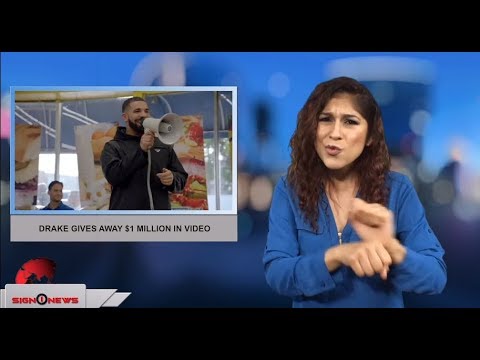 Drake gives away $1 million in video (ASL - 2.20.18)