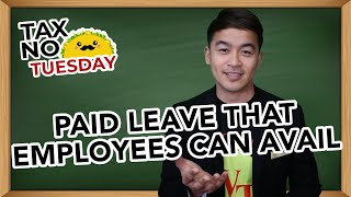 Paid Leave that Employees can Avail