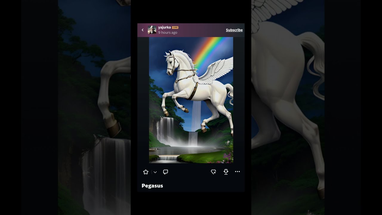 yajurka (DeviantArt) - Pegasus: Greek Mythology