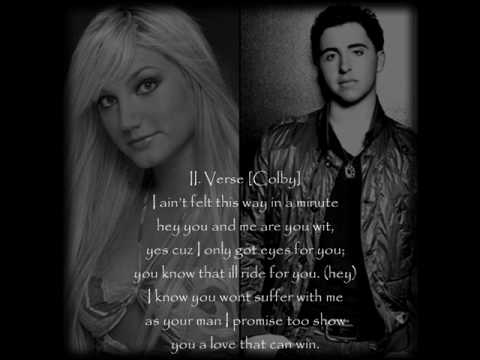 Brooke Hogan feat.Colby O'Donis - Hey Yo! (lyrics on screen)